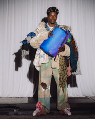 SHARK CENTRAL ALL STAR (BLUE IRIDESCENT) BACKPACK