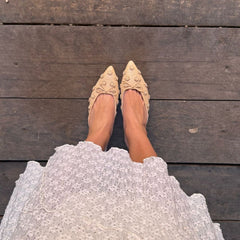 CAMILO HEELS LT NATURAL RAFFIA - re:vita