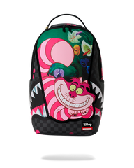 DISNEY ALICE IN WONDERLAND CHESHIRE CAT MAD SHARK BACKPACK