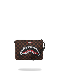 SHARKS IN PARIS GRIN & GRIND CROSSOVER CLUTCH