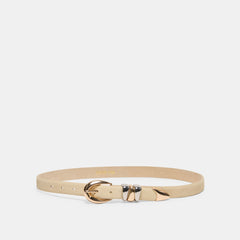 MIXED METAL BUCKLE BELT SAND