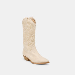 TANNER BOOTS BONE FABRIC