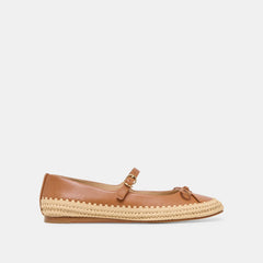 BETONY BALLET FLATS SADDLE LEATHER