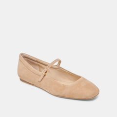 REYES BALLET FLATS BAMBOO SUEDE