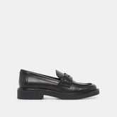 TIGGY LOAFERS BLACK LEATHER
