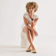 ALANIS FLATS LT NATURAL RAFFIA
