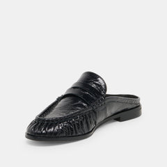 BETZY LOAFERS MIDNIGHT CRINKLE PATENT