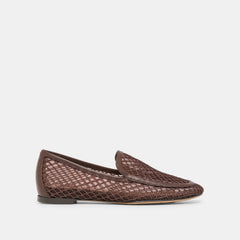 KIALA MESH LOAFERS CHOCOLATE MESH