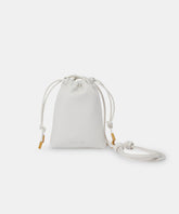 EVIE PHONE POUCH IVORY LEATHER