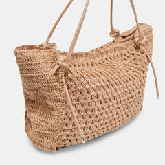 RAVELLO TOTE NATURAL RAFFIA