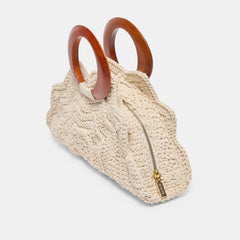 MAREN HANDBAG IVORY CROCHET