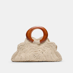 MAREN HANDBAG IVORY CROCHET