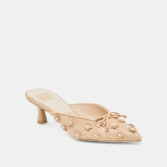CAMILO HEELS LT NATURAL RAFFIA - re:vita