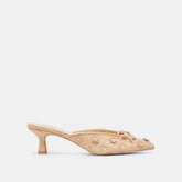 CAMILO HEELS LT NATURAL RAFFIA - re:vita