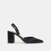 CAREL HIGH HEELS ONYX SATIN