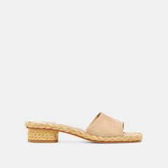 DIXI SANDALS CAMEL SUEDE