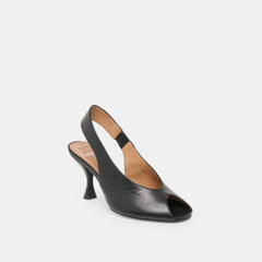 MADOW HEELS BLACK LEATHER
