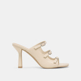 NEKO HEELS BONE LEATHER