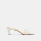 REXA HEELS TRUE WHITE LEATHER