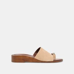 MOXY SANDALS SAND SUEDE
