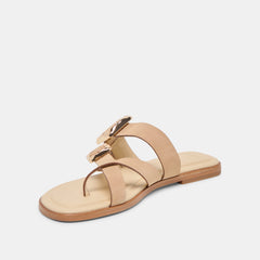 SHORE SANDALS CAMEL SUEDE