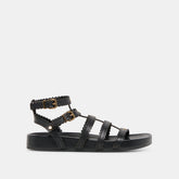 SUSANA SANDALS BLACK LEATHER