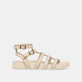SUSANA SANDALS CREME LEATHER