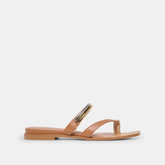 TARINA SANDALS CARAMEL LEATHER
