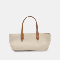 CLARINA SHOULDER BAG NATURAL CANVAS