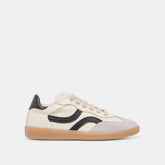 REBEL SNEAKERS WHITE BLACK LEATHER