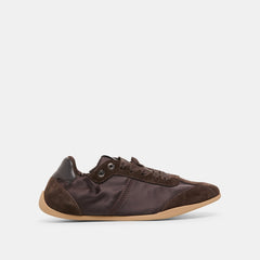 DAKODA SNEAKERS DK BROWN SATIN
