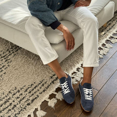 SERINA SNEAKERS NAVY SUEDE