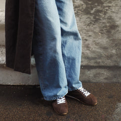 SERINA SNEAKERS DK BROWN SUEDE