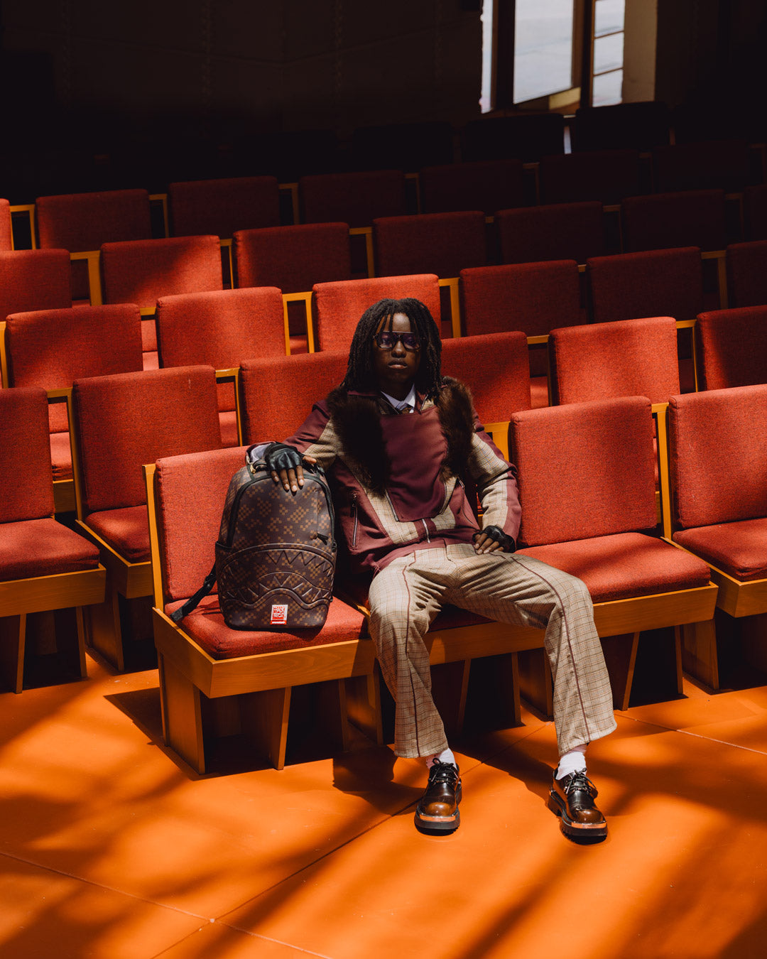 FRANK LLOYD WRIGHT COLLAB IMPERIAL SQUARES DLXSV BACKPACK