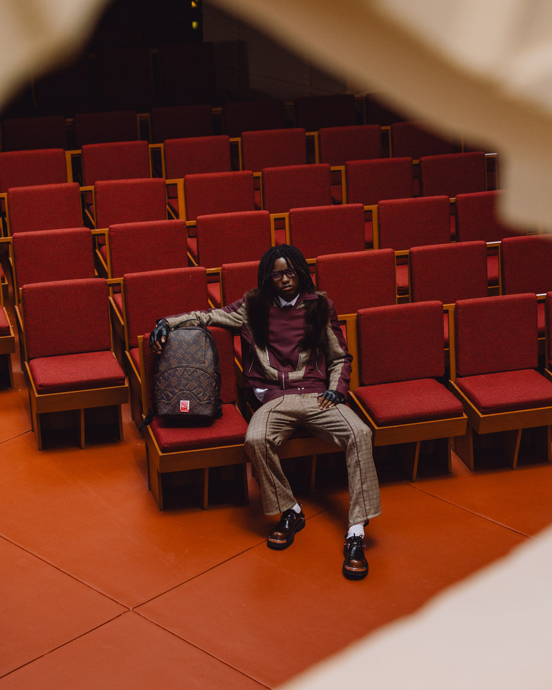 FRANK LLOYD WRIGHT COLLAB IMPERIAL SQUARES DLXSV BACKPACK