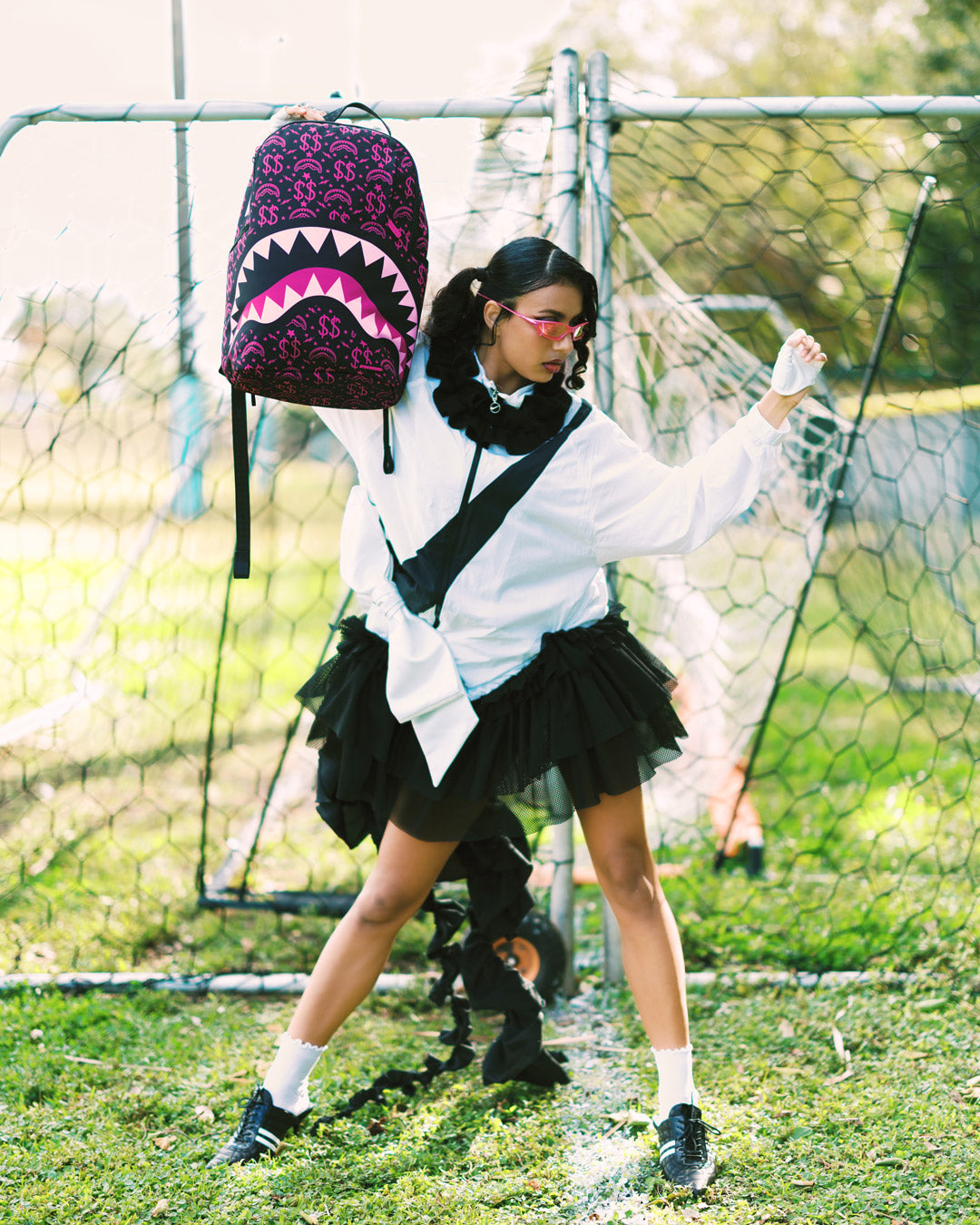 MONEY MAKER SHARK PAPER BACKPACK