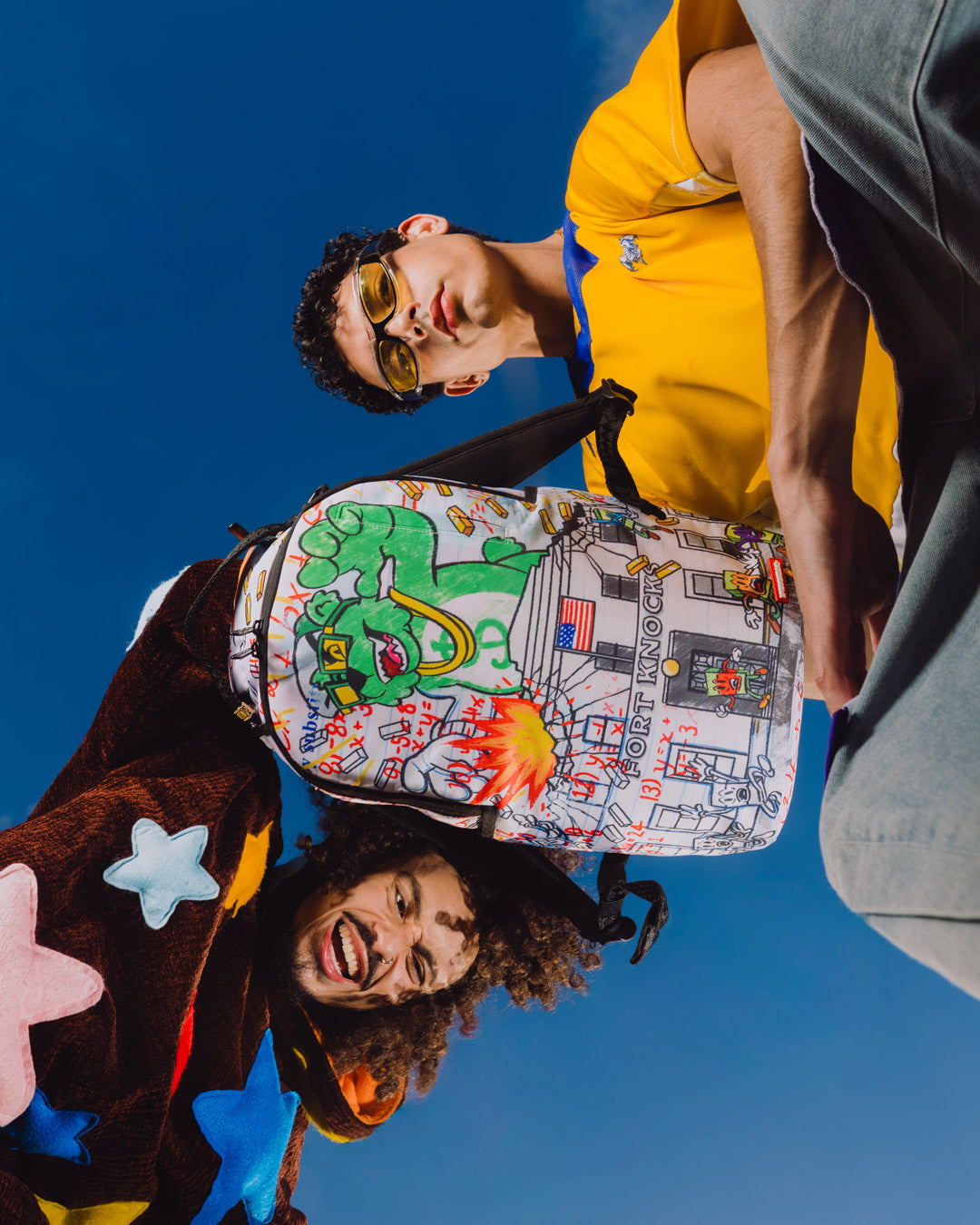 MONEYBEAR & MONEYBOYS BANK BREAKER BACKPACK