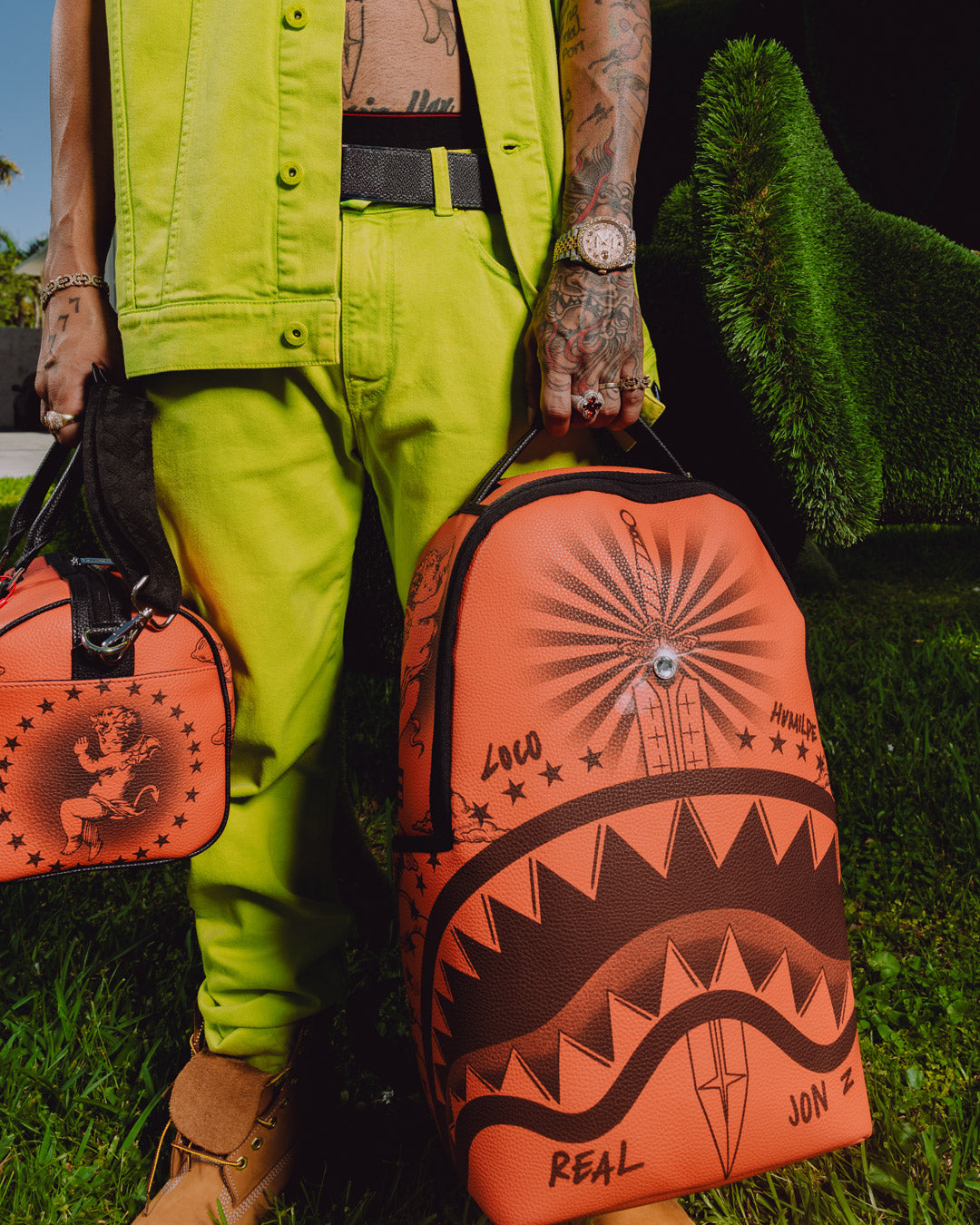 JON Z TATTOOS BACKPACK