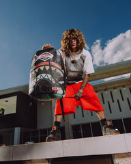 JON Z BURNED DISC BACKPACK