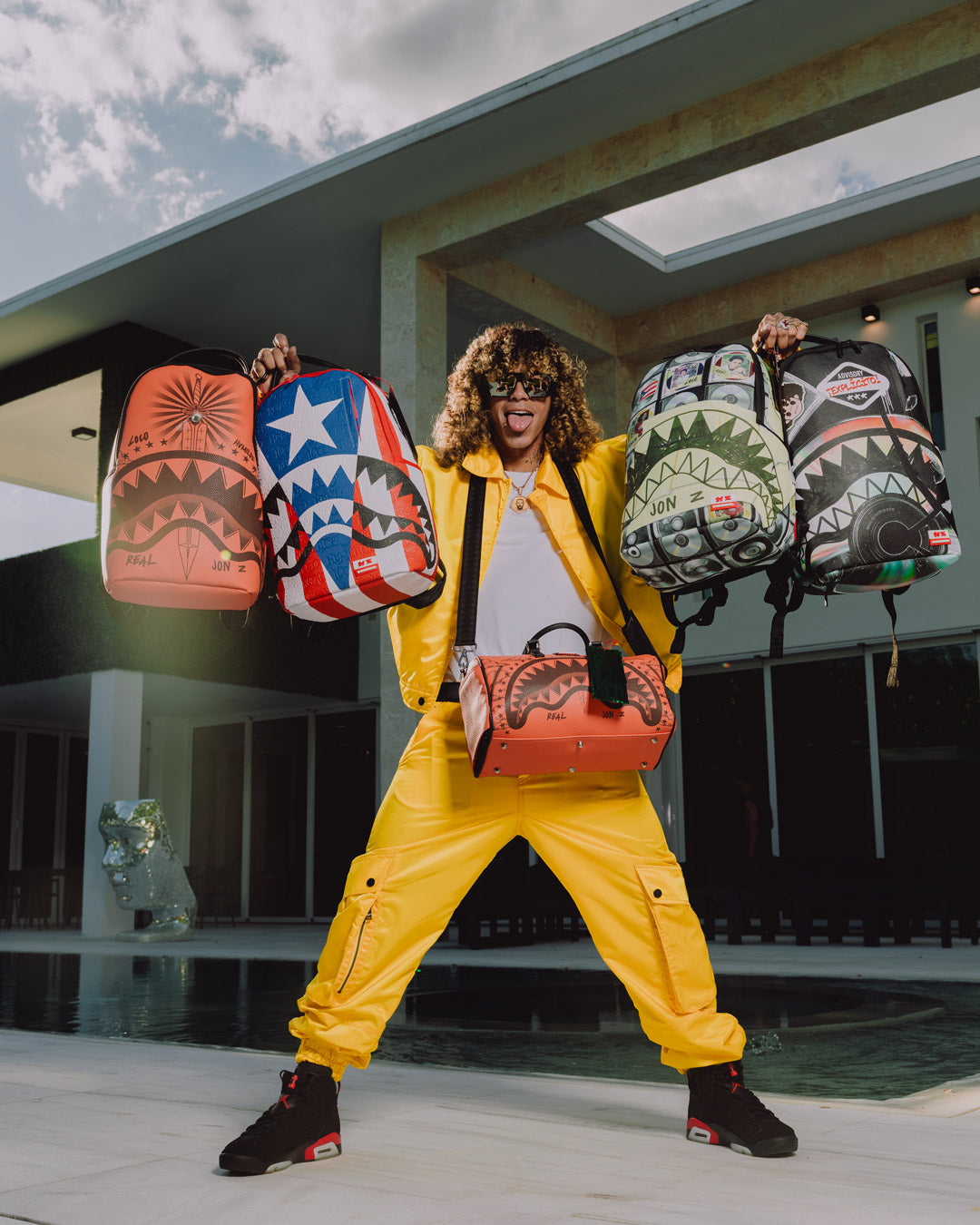 JON Z ALBUM COLLECTION BACKPACK