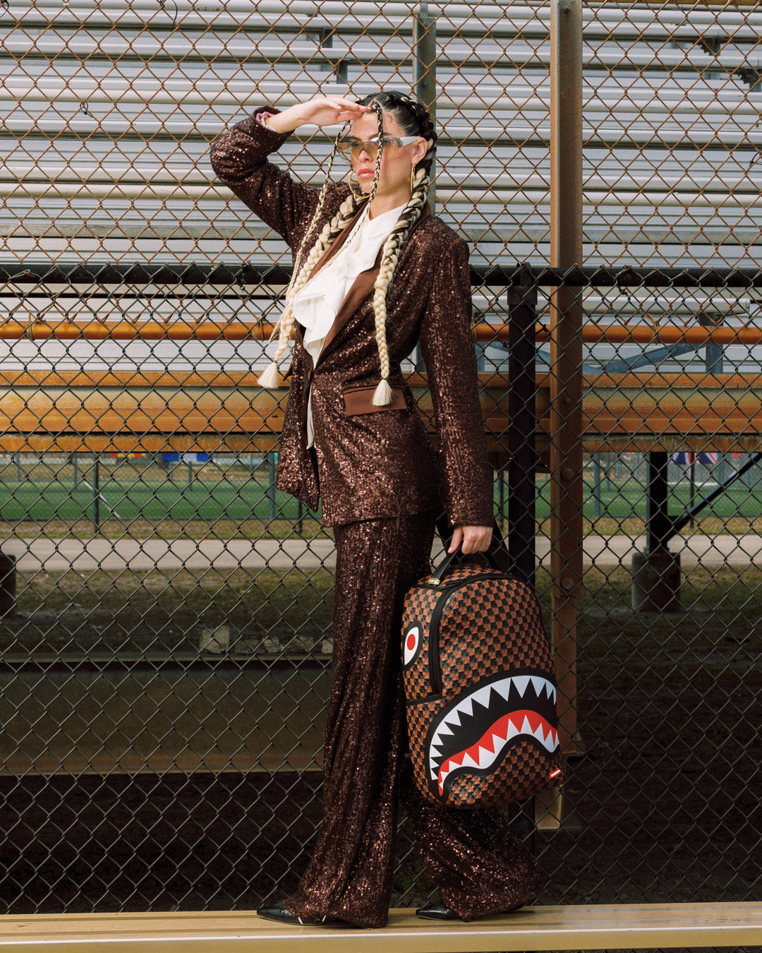 CROWN JEWEL SHARKS IN PARIS BACKPACK