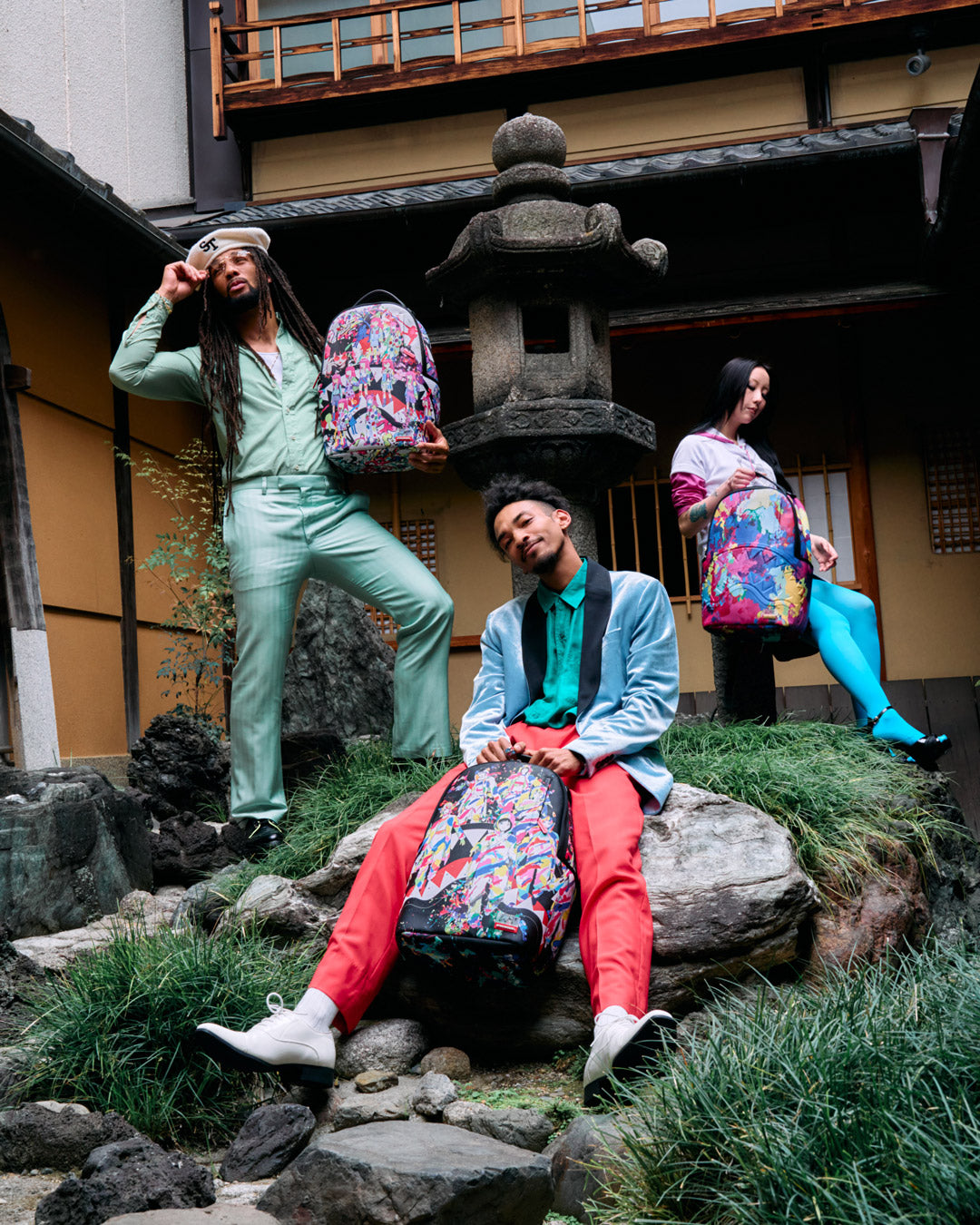 COLLABORTION HIDEKI SAIJO KAWAII CHAOS BACKPACK