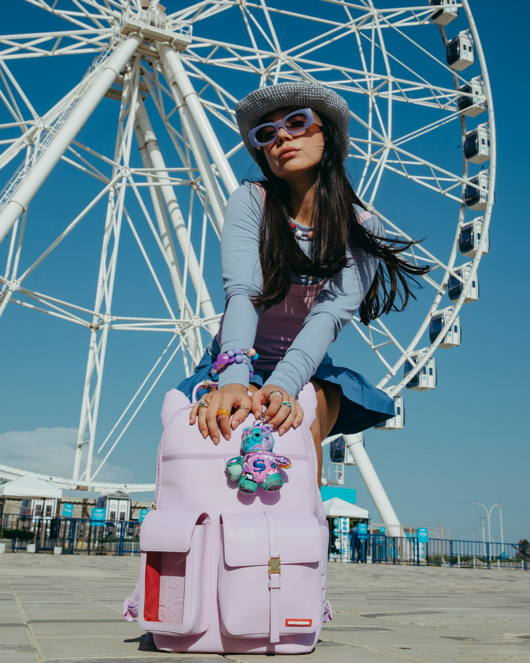 KITTY CASH-OUT (PLUSH TOY INCLUDED) BACKPACK