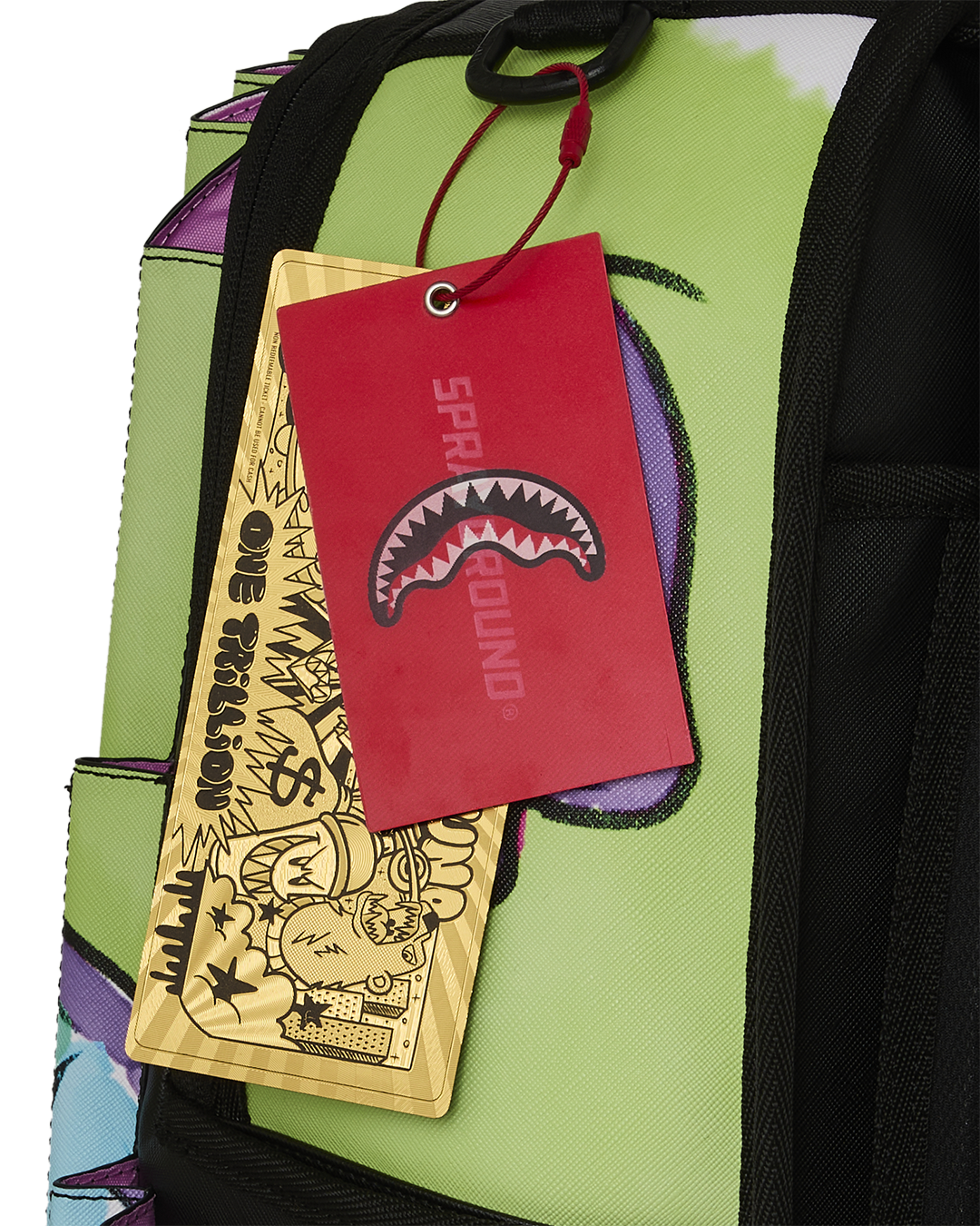 OPTICAL ILLUSION 2 WAY DESIGN BACKPACK