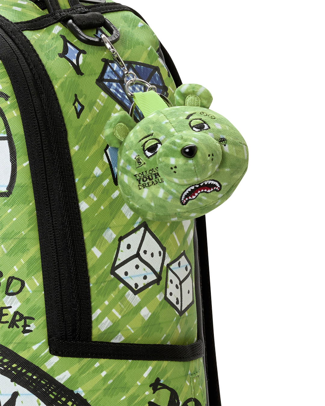 MONEYBEAR CHOMP & KEYCHAIN BACKPACK