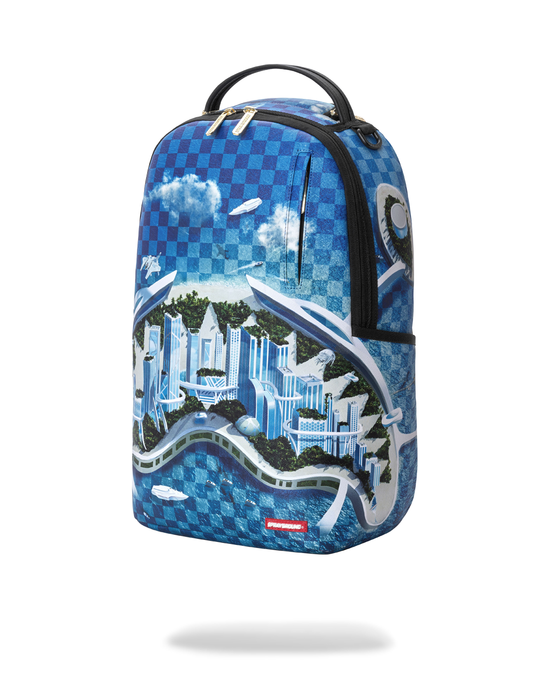 SHARK ISLAND SKYPORT FUTURE CITY BACKPACK
