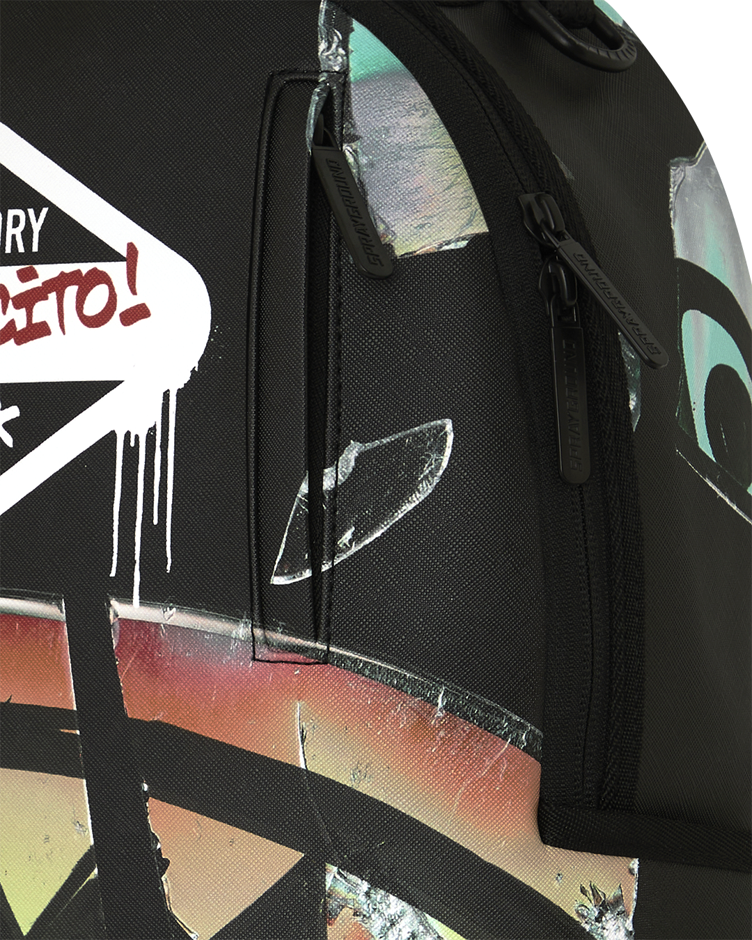 JON Z BURNED DISC BACKPACK