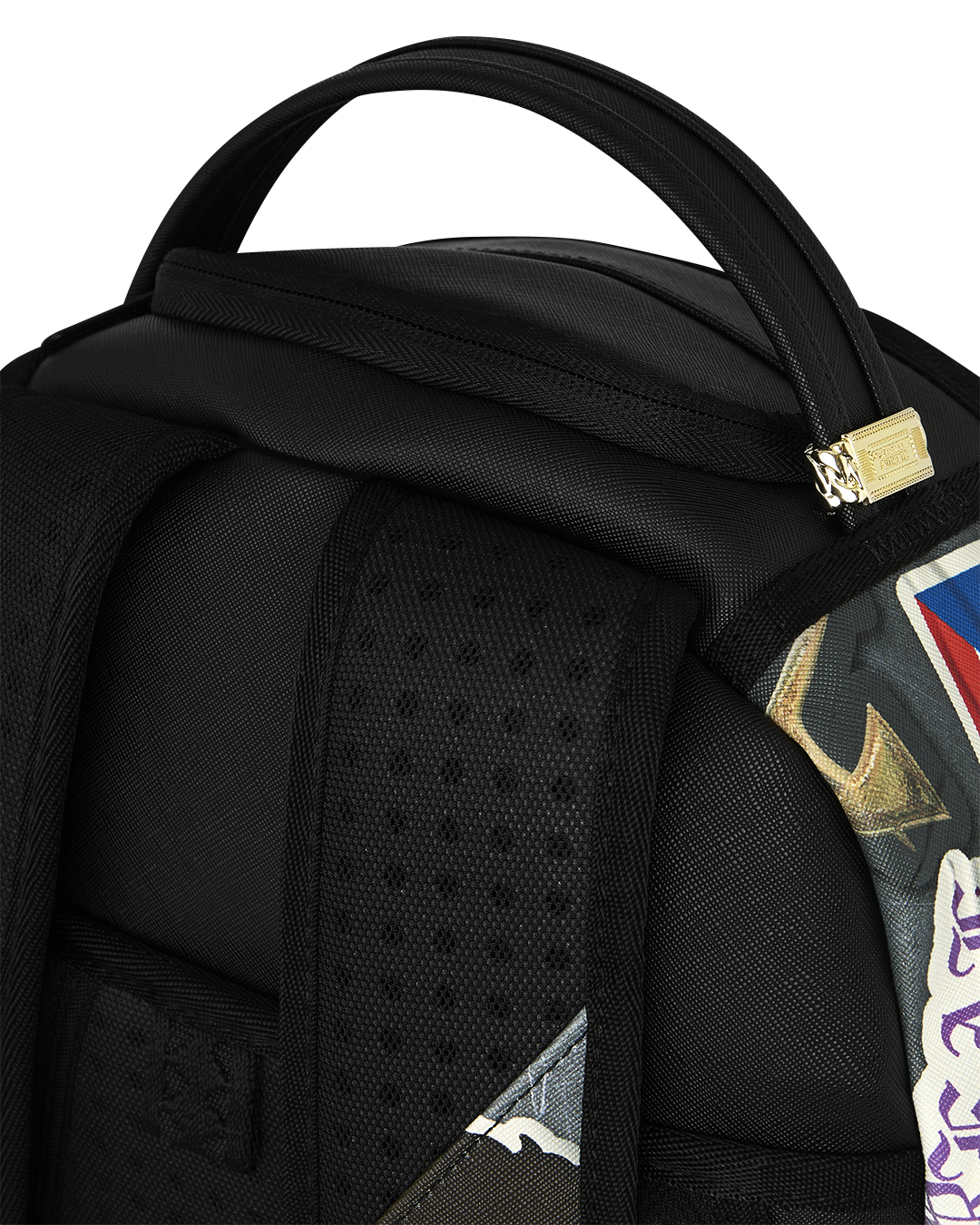 JON Z BURNED DISC BACKPACK
