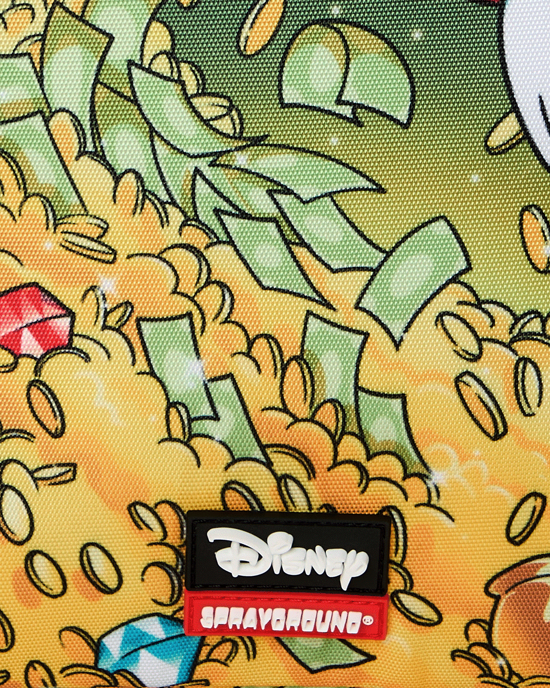 SCROOGE MCDUCK OFFICIAL COLLAB - MONEY RIDER BACKPACK