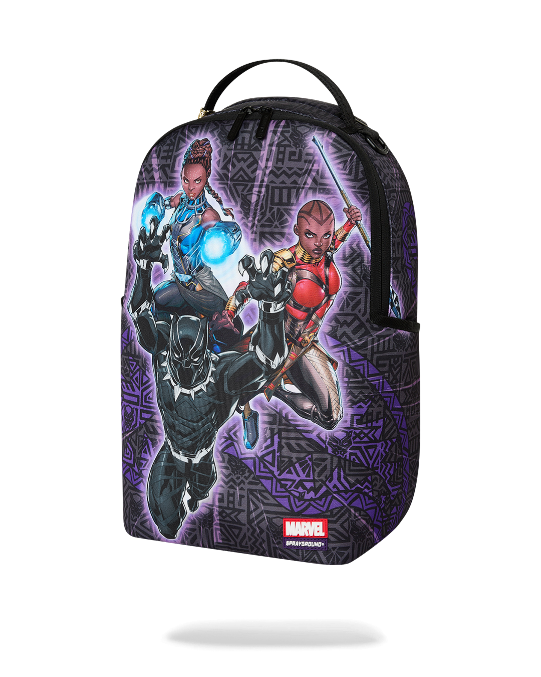 BLACK PANTHER OFFICIAL COLLAB - NEVER BACK DOWN BACKPACK